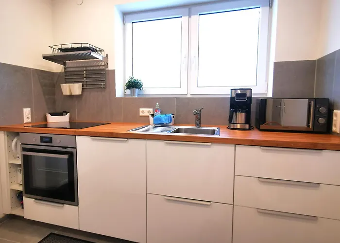 Gemuetliches Souterrain In 아파트 랑게나르겐